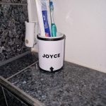 Bathroom Duty Tracker – Rotating Toothbrush Holder